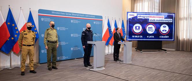 Nowy program MSWiA: Będzie modernizacja służb