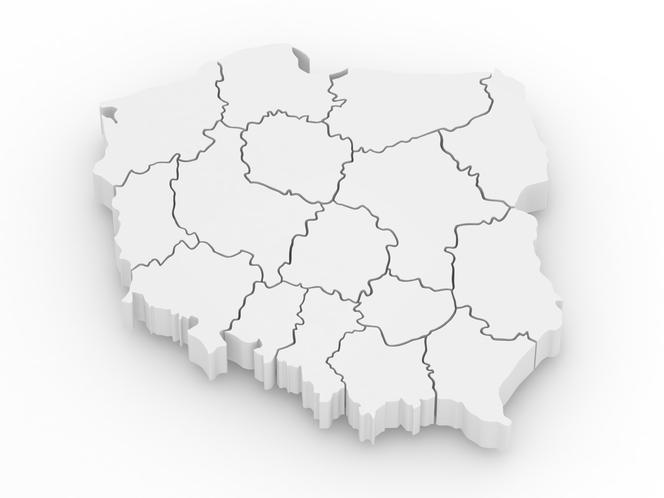 MAPA POLSKI.