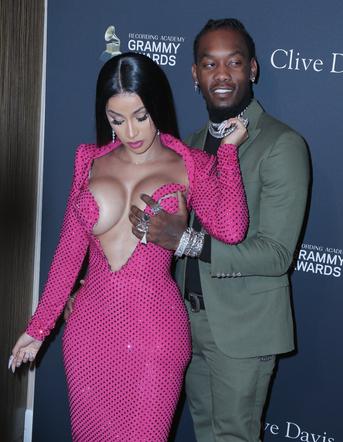 Cardi B i Offset na pre-Grammy 2020
