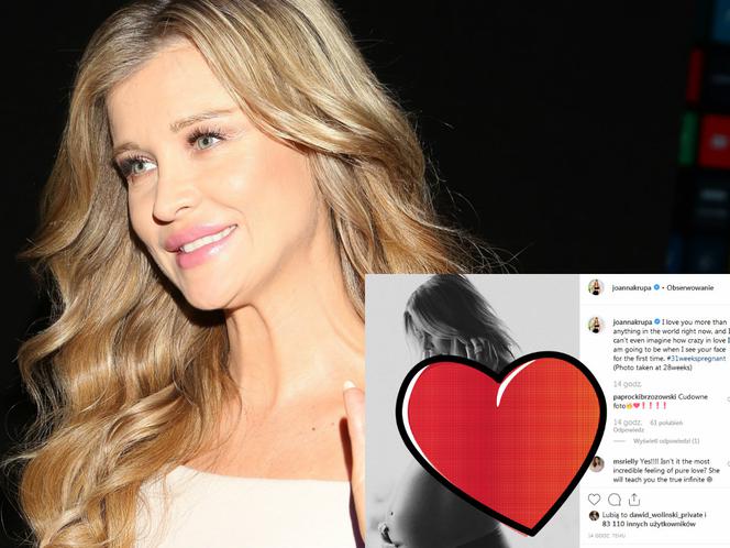 Joanna Krupa w ciąży