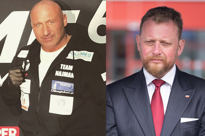 Marcin Najman i Łukasz Szumowski