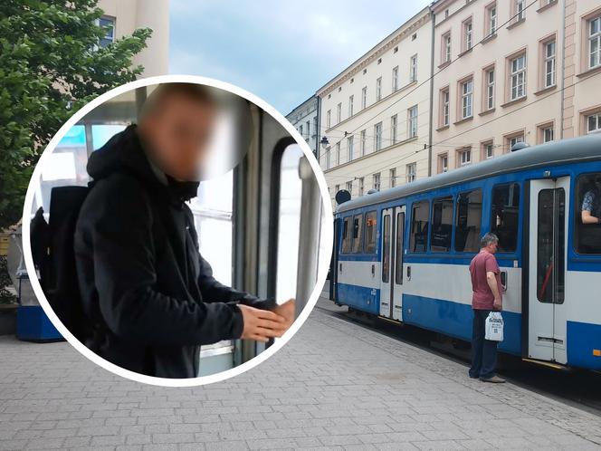 Kraków: Zwrócił uwagę pasażerowi w tramwaju i został pobity. Policja zatrzymała sprawcę!