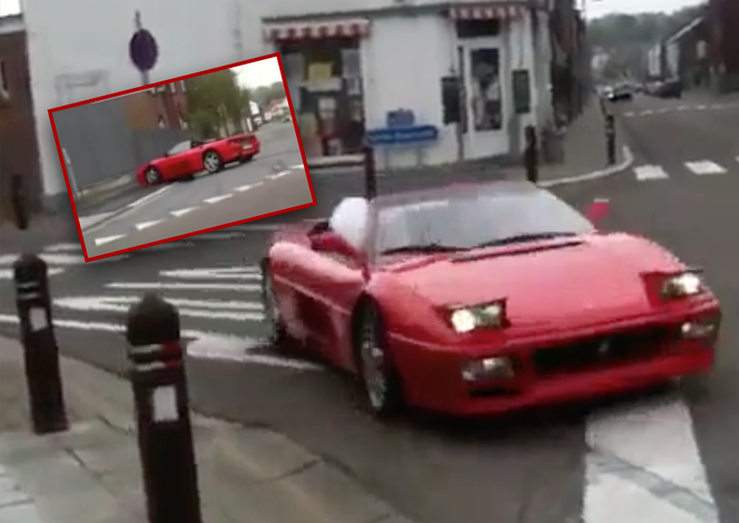 Roztrzaskał Ferrari 348