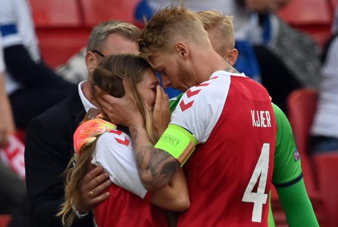 Mecz Dania - Finlandia przerwany! Piłkarz Christian Eriksen stracił przytomność