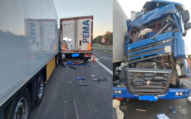 Wielkopolskie: Tragiczny wypadek na A2 pod Koninem! Nie żyje kierowca