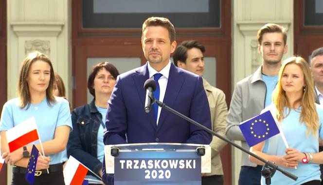 Rafał Trzaskowski w Poznaniu.
