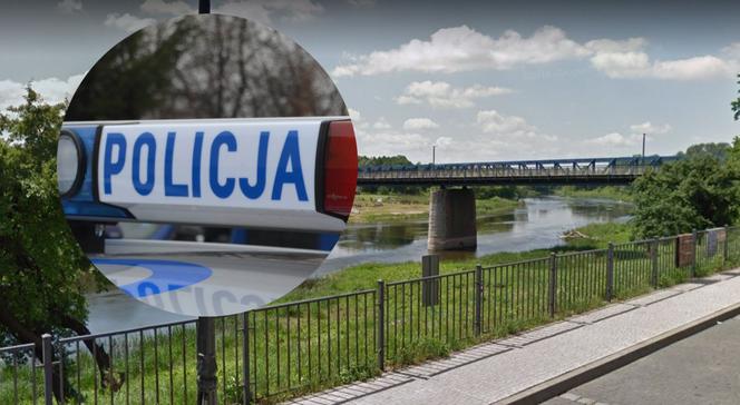 Oborniki: Na widok policjantów wskoczył do rzeki! Nietypowy sposób na ucieczkę