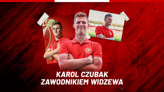 Karol Czubak piłkarzem Widzewa
