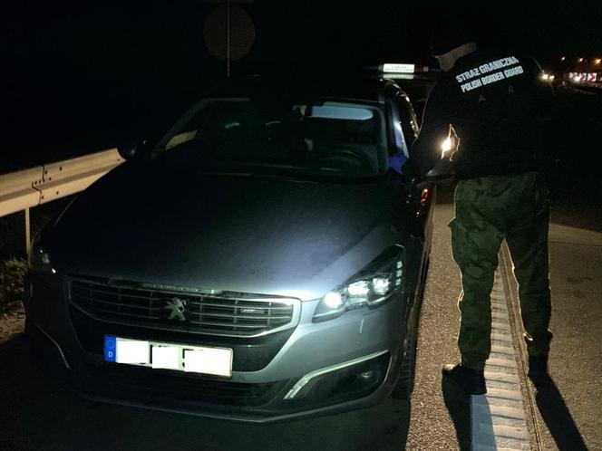 Skradziony Peugeot 508 SW