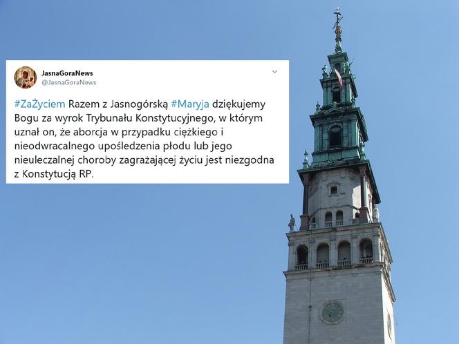 Jasna Góra dziękuje Bogu za wyrok Trybunału! Internauci wściekli: Idźcie się j***ć!