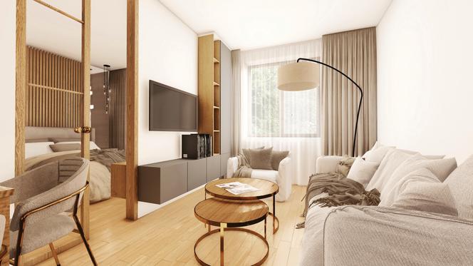 Projekt wnętrza autorstwa Joanny Ferens-Hofman, Ferens Design