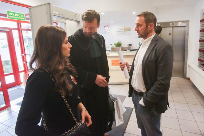 Weronika Rosati w sądzie z Robertem Śmigielskim