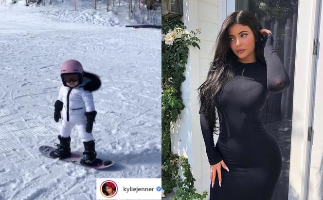 Kylie Jenner i Stormi na desce