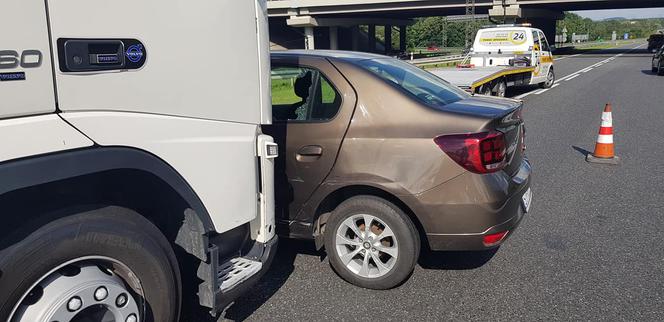 Wypadek na A4. Ogromne korki w kierunku Krakowa