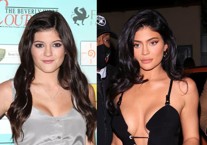 Kylie Jenner kiedyś i dziś