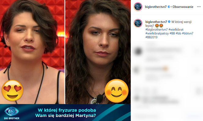 Martyna z Big Brother zmieniła fryzurę