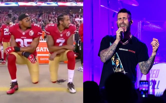 Gracze NFL i Maroon 5