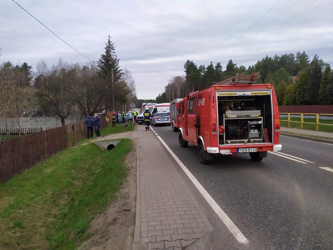 Wypadek pod Końskimi! Kompletnie pijany wjechał w ciężarówkę!
