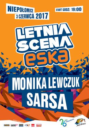 Letnia Scena ESKI 2017 Niepołomice: Sarsa i Monika Lewczuk