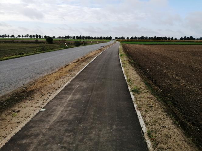 nowe ścieżki rowerowe w Gminie Osieczna