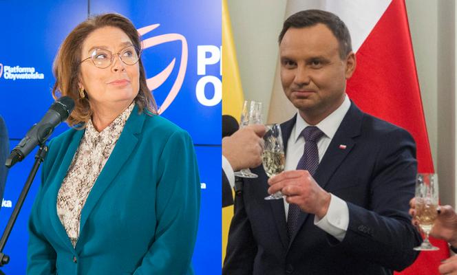 Starcie Dudy z Kidawa-Błońską. Wojna warszawianki z krakusem, a w tle miliony złotych