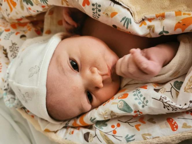Na zdjęciu Zuzanna, urodzona 6 stycznia 2021r.