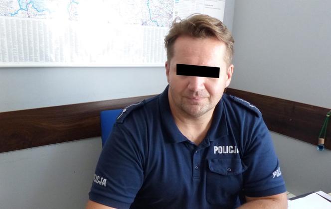 Policjant roku obrabował bank