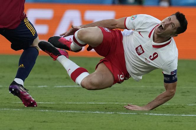 Polska - Hiszpania: Robert Lewandowski