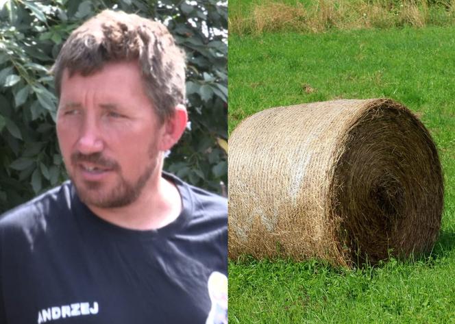 Rolnicy. Podlasie. Andrzej z Plutycz zwoził bele. Internauta: Jako rolnik nie mogę tego oglądać
