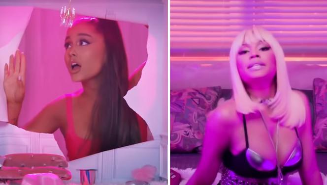 Nicki Minaj w 7 Rings Ariany Grande - niezwykłe połączenie gwiazd!