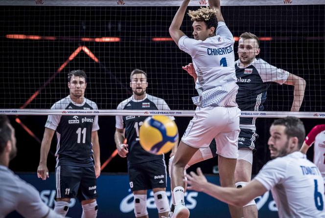 Siatkówka, Polska - Francja, Liga Narodów, Fabian Drzyzga, Mateusz Bieniek, Michał Kubiak, Ben Toniutti