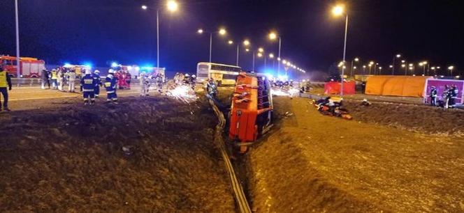 Wypadek Ukraińskiego autobusu w Kaszycach
