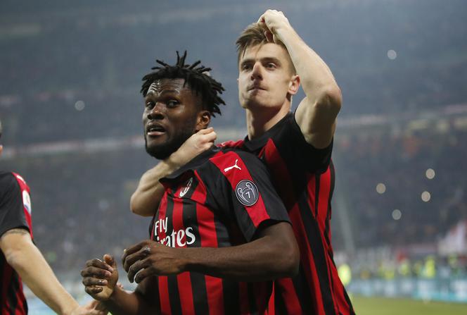 Franck Kessie, Krzysztof Piątek, AC Milan
