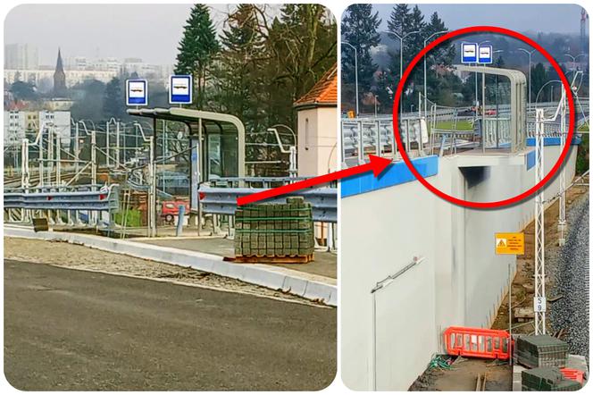 Na węźle Łękno powstaje przystanek tylko dla odważnych? Od tego widoku można dostać zawrotów głowy!