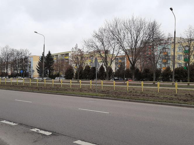 Aleja Piłsudskiego w Łomży