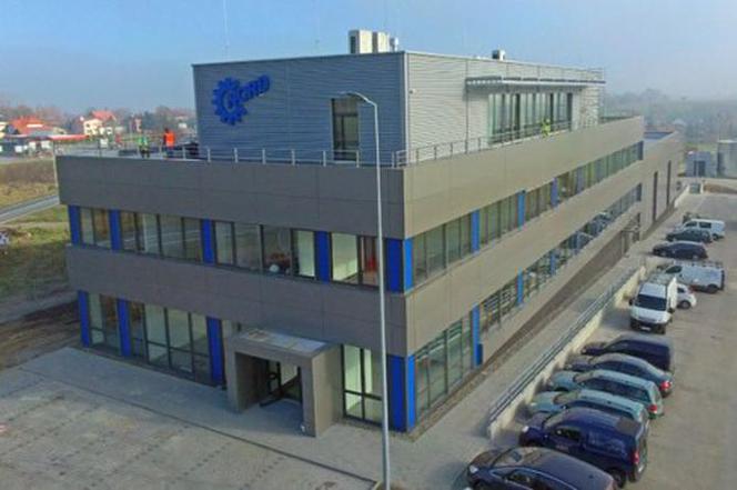 Siedziba Nord Napedy z system kontroli dostępu blue Smart