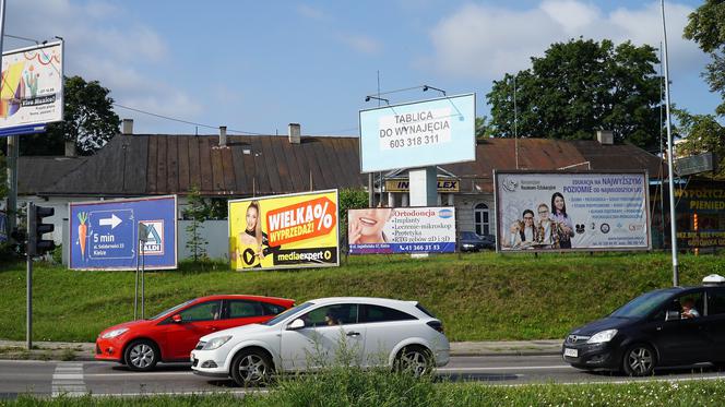 Koniec szyldozy w Kielcach? Reklamowy chaos na celowniku władz miasta!