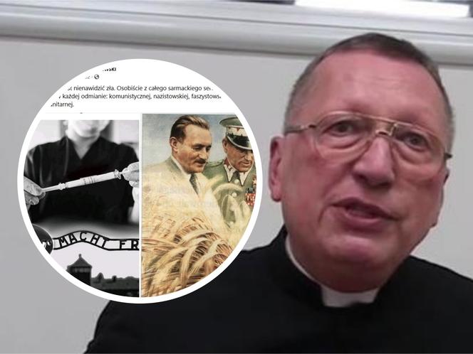 Ksiądz skandalista porównał szczepienia do obozu koncentracyjnego! Czy on nie ma wstydu?!
