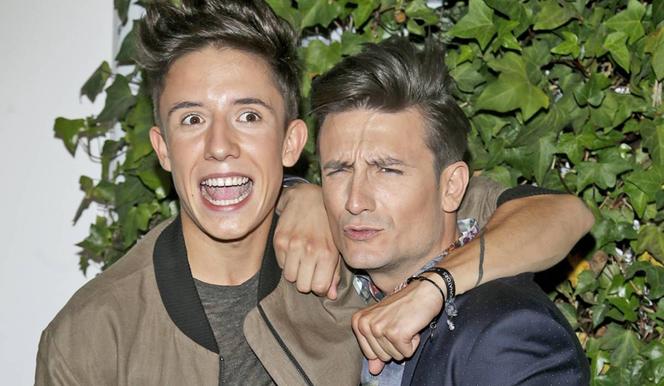 Dawid Kwiatkowski i jego brat Michał Kwiatkowski