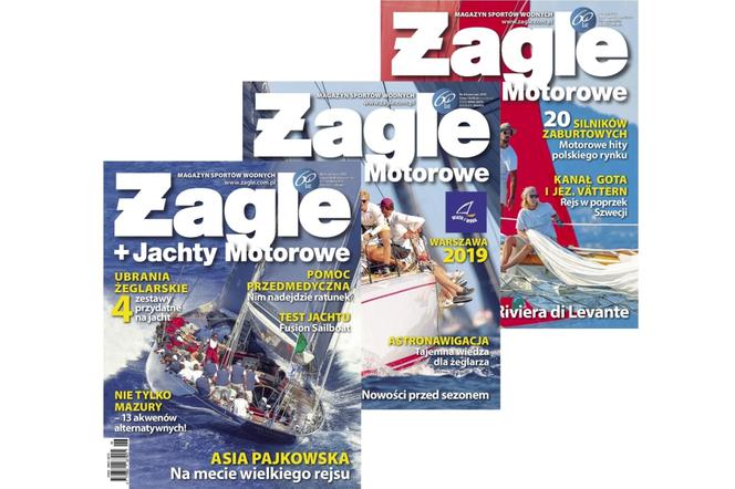 Okładki Żagli nowe