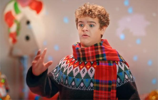 Gaten Matarazzo w kampanii Happy Socks