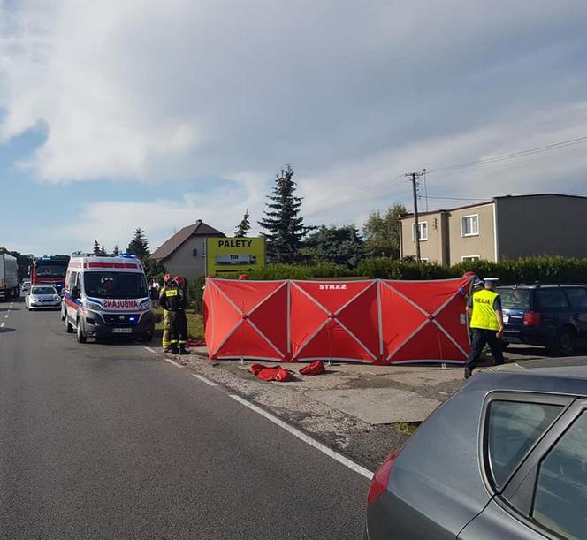 Jarocin: Śmiertelny wypadek motocyklisty