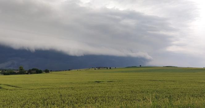 Front burzowy nadciągający nad Krasnystaw