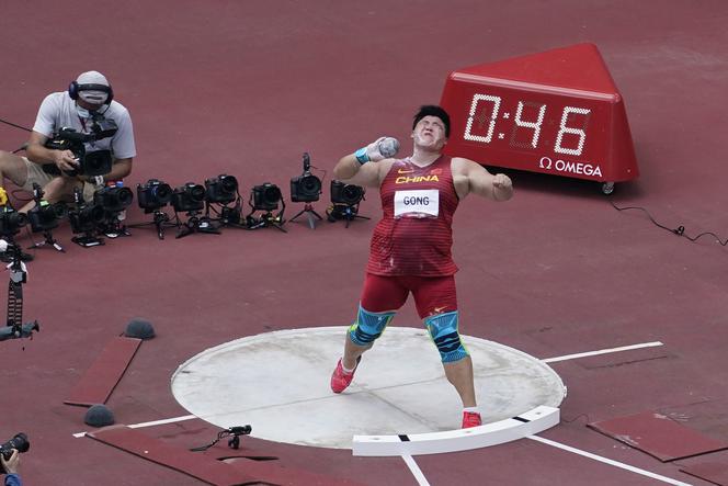 Lijiao Gong (Chiny), triumfatorka finału pchnięcia kulą