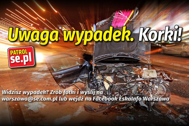 Uwaga. Wypadek. Korki!