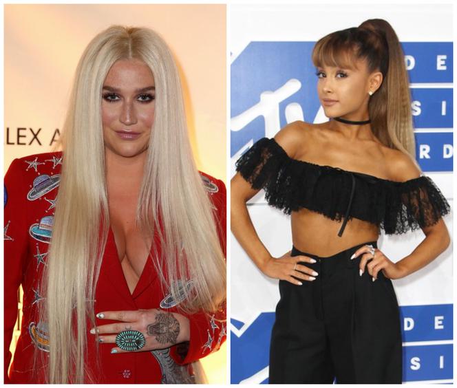 Kesha, Ariana Grande