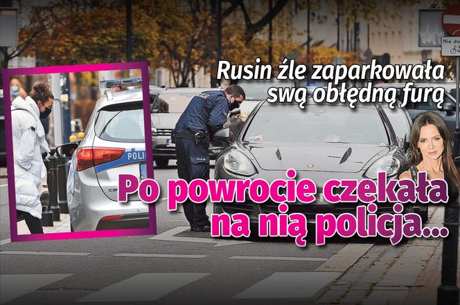 Rusin zatrzymala sie na skrzyzowaniu