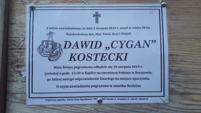 Klepsydra, Dawid Kostecki
