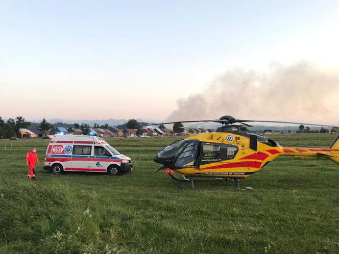 Pożar w Nowej Białej