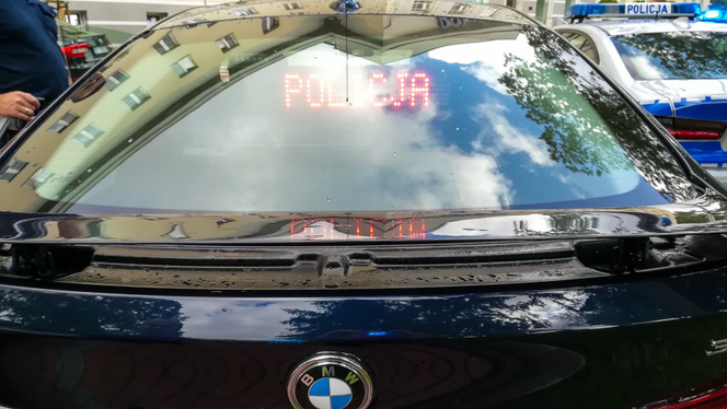 Pościg za kierowcą w Białymstoku. Wjechał autem na chodnik!